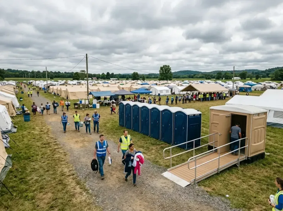 disaster-relief-camp-restrooms-010 — frequently asked questions, Dumpster & Portable Bathrooms Rental in Spring Hill, TN